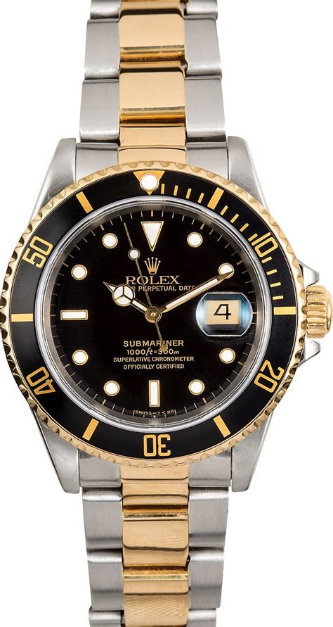 2005 rolex submariner two tone